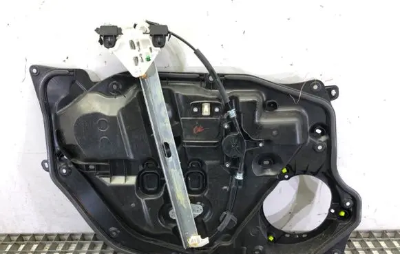 Front door window regulator with motor
