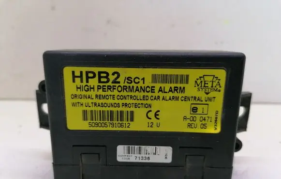 Opel Astra H Alarm control unit/module HPB2 A000471