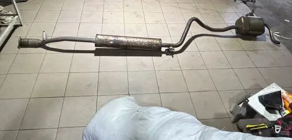 Renault Megane III Muffler/silencer 203000021R 0715 203000039R