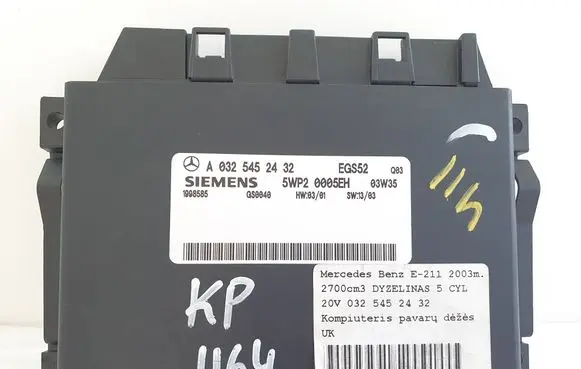 Mercedes-Benz E W211 Gearbox control unit/module A0325452432 5WP20005EH