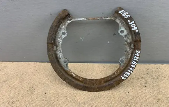 BMW 7 E65 E66 Rear brake disc plate dust cover 34216777837 6777837 34216752491