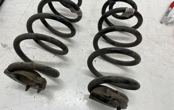 Rear coil spring