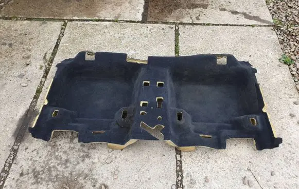 BMW X1 F48 F49 Rear floor carpet liner 7381006
