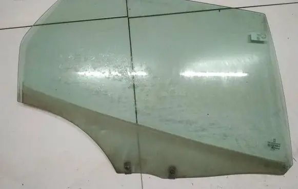 Peugeot 407 Rear door window glass AS2