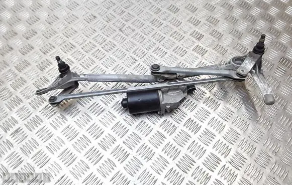 Front wiper linkage
