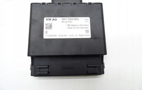 Audi A5 8T 8F Voltage converter inverter 8K0959663