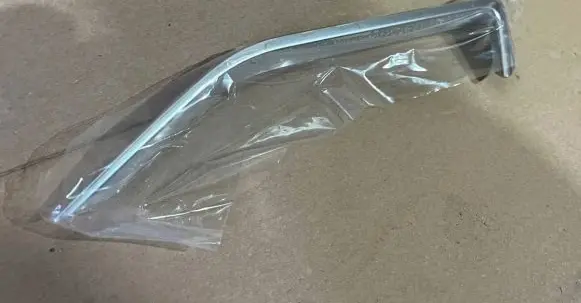 Citroen C5 X Rear bumper trim bar molding 9840553780