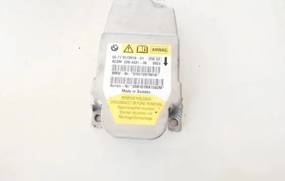 BMW 5 E60 E61 Airbag control unit/module 6577917201901 31917201901k