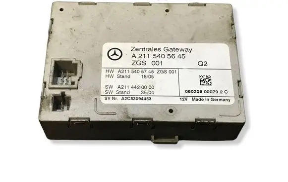 Mercedes-Benz E W211 Gateway control module A2115405645 A2115405745 A2114420000