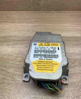 BMW 5 E60 E61 Airbag control unit/module 9172019 2204431 WITHPLUG