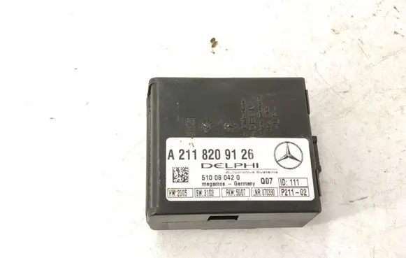 Mercedes-Benz CLK A209 C209 Alarm control unit/module A2118209126 2118209126