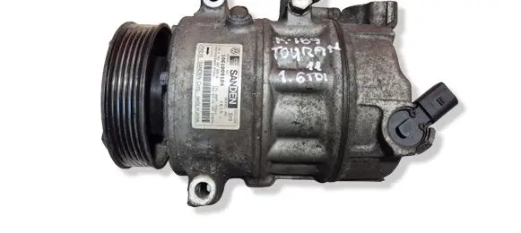 Volkswagen Touran II Air conditioning (A/C) compressor (pump) 1K0820808B