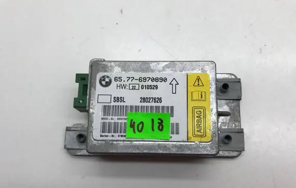 BMW 7 E65 E66 Airbag control unit/module 6970890 28027626 010529
