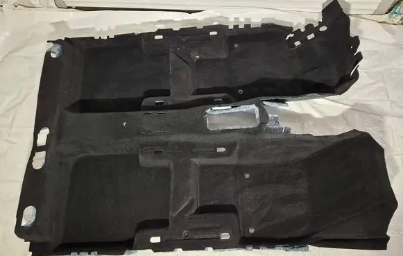 Volkswagen Tiguan Allspace Front floor carpet liner 5NN863367A 5NN863367 A1665201002