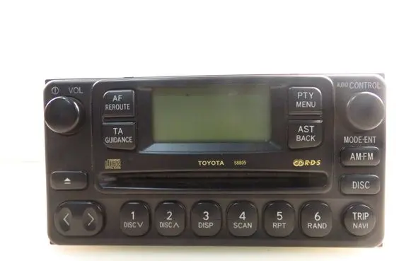 Toyota Avensis T220 Radio/CD/DVD/GPS head unit 8612028382