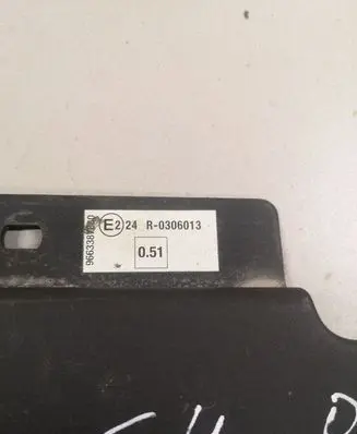 Citroen C4 I Picasso Top upper radiator support slam panel 9663387880 9654195380