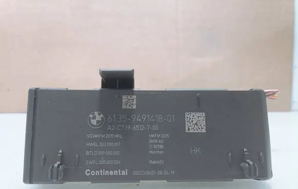 BMW 7 G11 G12 Tailgate/trunk control unit/module 9491418 003000001
