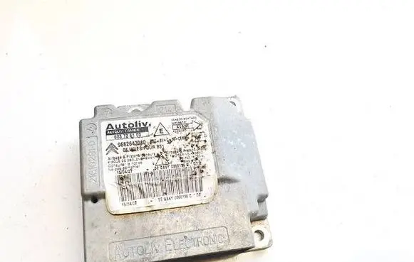 Citroen C4 I Airbag control unit/module 9662643980 603726100