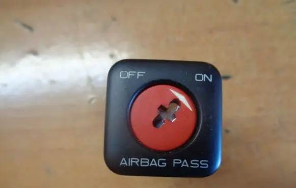 Citroen C5 Passenger airbag on/off switch 96373645XT 23143403126