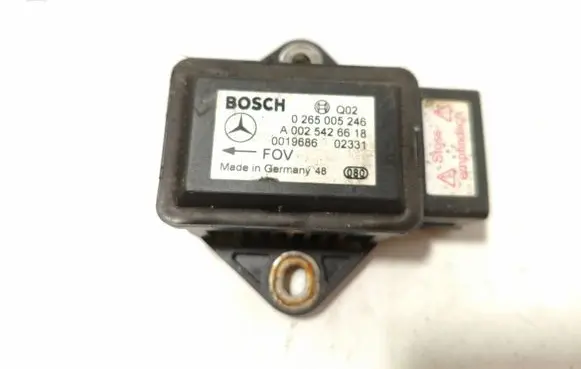 Mercedes-Benz E W211 ESP acceleration yaw rate sensor A0025426618 0265005246 0019686