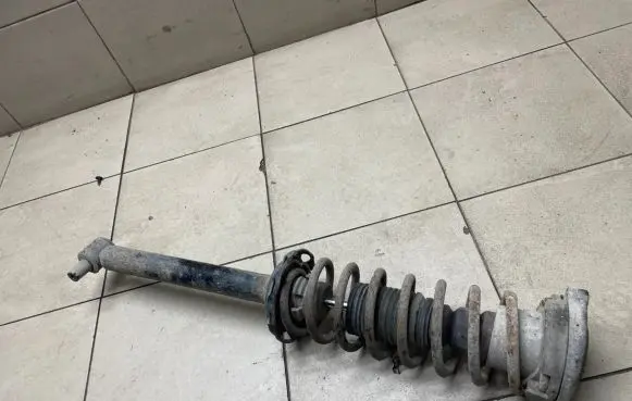 Audi A4 S4 B5 8D Rear shock absorber with coil spring 