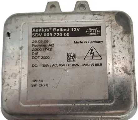 Opel Insignia A Headlight ballast module Xenon 5DV00972000 22001742 DOT2000H