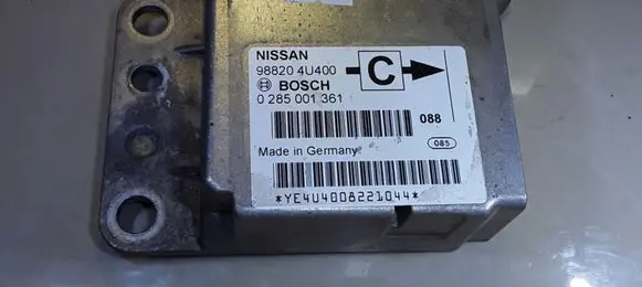 Nissan Almera Tino Airbag control unit/module 988204U400 0285001361