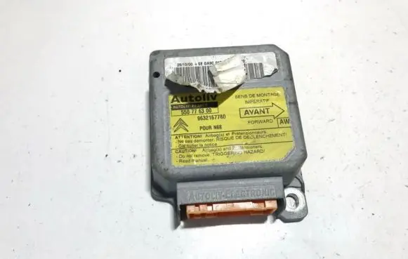 Citroen Xsara Picasso Airbag control unit/module 9632167780 550776300