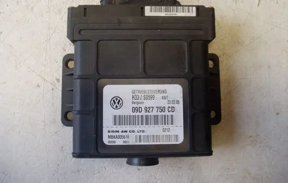 Porsche Cayenne (9PA) Gearbox control unit/module 09D927750CD
