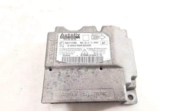 Peugeot 407 Airbag control unit/module 9654717280 603554600