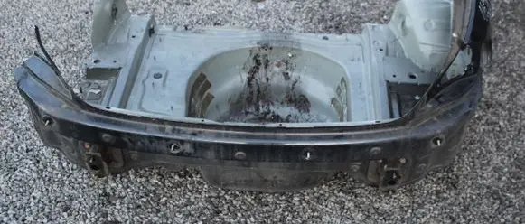 BMW 6 E63 E64 Rear bodywork pastylnyE63