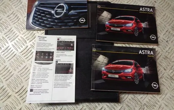 Opel Astra K User manual 