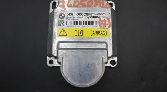 BMW 3 F30 F35 F31 Airbag control unit/module 6858698 0265020385