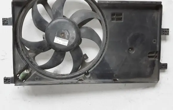 Peugeot Bipper Radiator cooling fan shroud P9106001