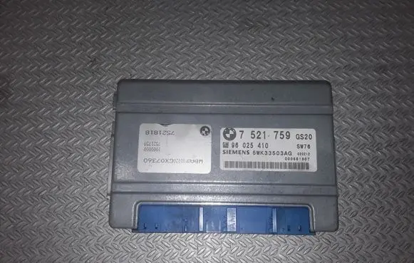 BMW 5 E39 Gearbox control unit/module 7521759