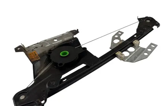 Rear window lifting mechanism without motor