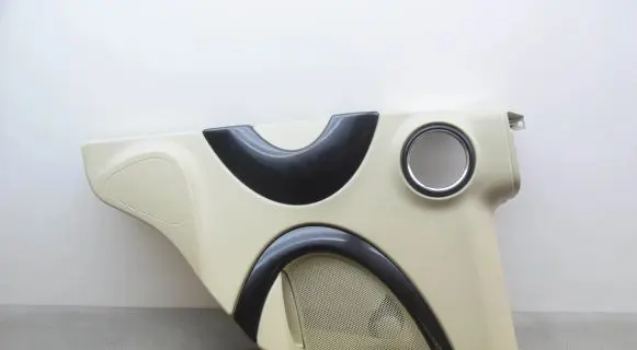 Rear door card panel trim