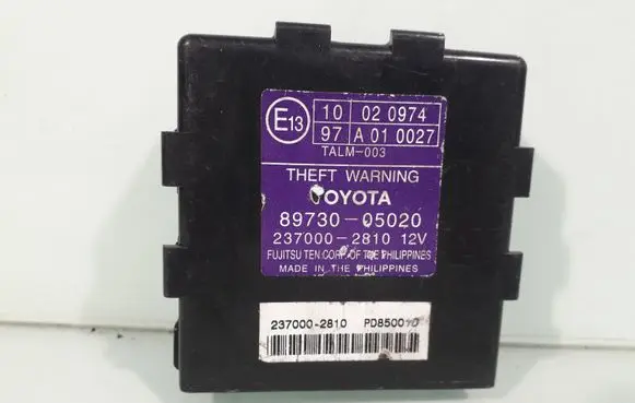 Toyota Avensis T250 Alarm control unit/module 8973005020
