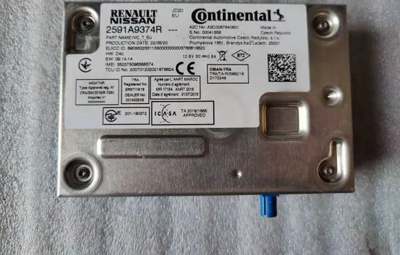 Renault Zoe Other control units/modules 2591A9374R 00041858 352377096388574