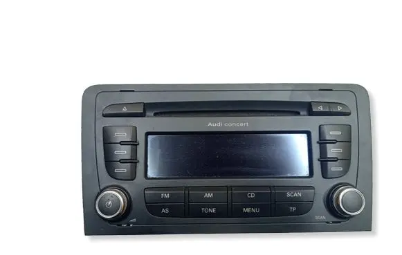 Audi A3 S3 8P Radio/CD/DVD/GPS head unit 7647253380 8P0035186G