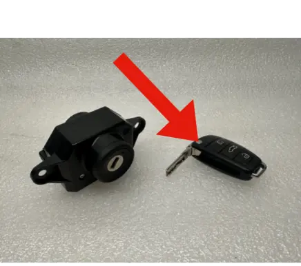 Audi A6 S6 C6 4F Ignition lock 4F0909131