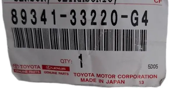 Toyota C-HR I Parking PDC sensor 8934133220G4 8934133220