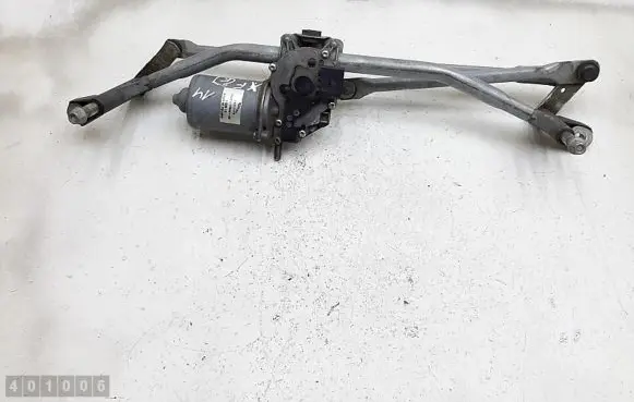 Front wiper linkage