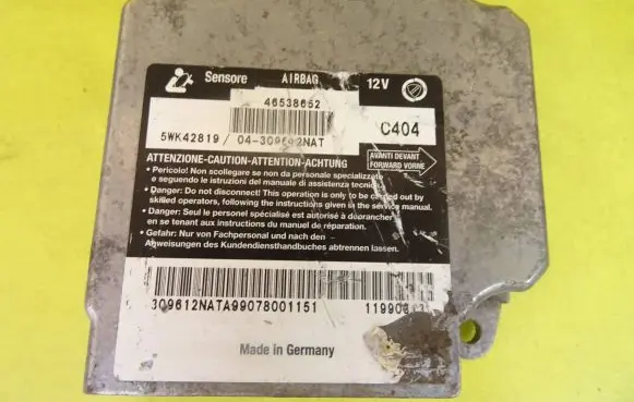 Fiat Marea Airbag control unit/module 46538652