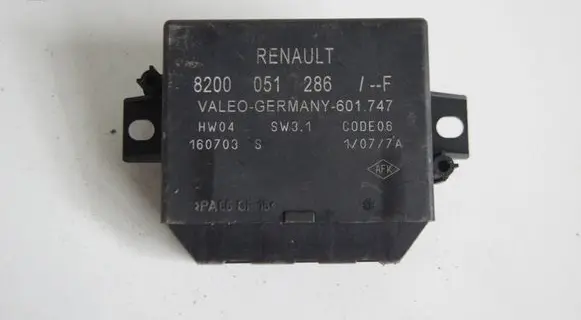 Renault Vel Satis Parking PDC control unit/module 8200051286 601747 160703