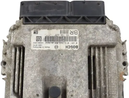 Opel Zafira B Engine control unit/module 55198922 0281012549 1039S11633