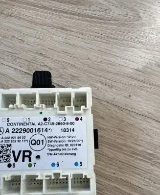 Mercedes-Benz GLC X253 C253 Door control unit/module A2229001614