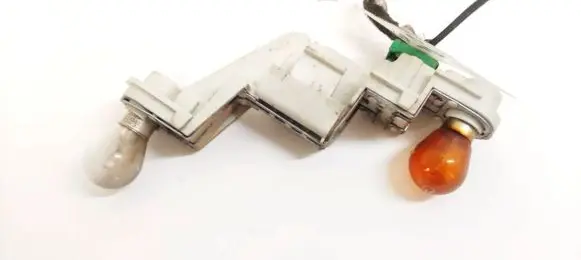 Volvo V50 Tail light bulb cover holder
