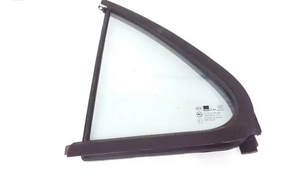Rear vent window glass