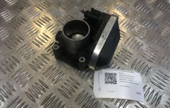 Skoda Fabia Mk1 (6Y) Throttle valve 408238321009 036133062N